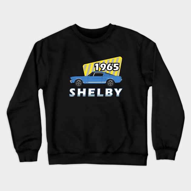 1965 Shelby GT Crewneck Sweatshirt by CC I Design